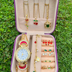 Set of 3 Necklace Watch Premium Gift Box