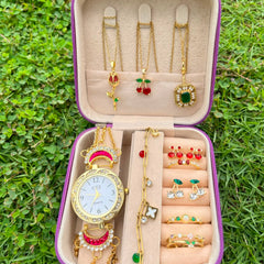 Set of 3 Necklace Watch Premium Gift Box
