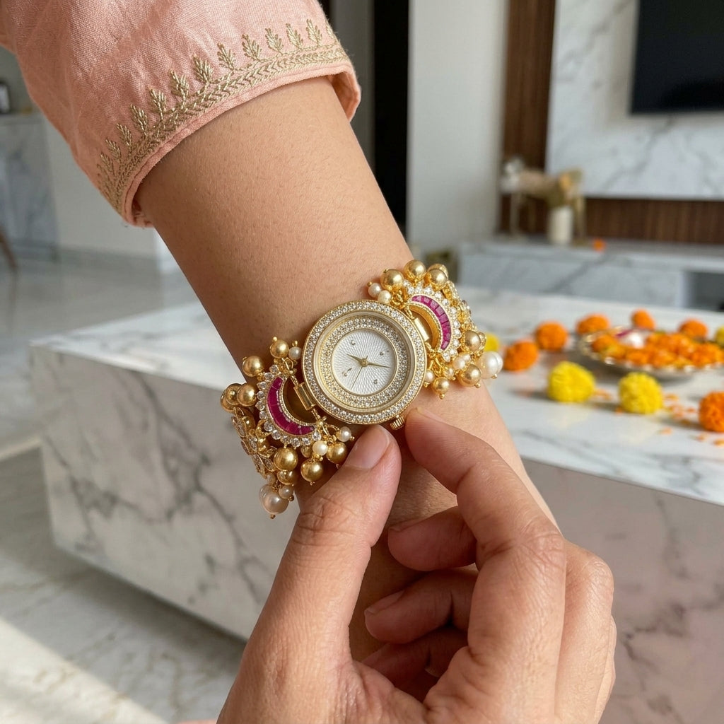 Golden Charm Watch