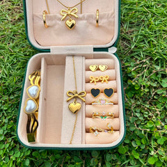 Pearl Heart Matching Gift Set
