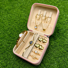 Midnight Double Heart Watch Gift Set