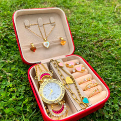 Special Heart Gift Box With Kashmiri Watch