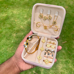 Golden Floral  Luxury Jewellery Gift Set