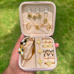 Golden Floral  Luxury Jewellery Gift Set