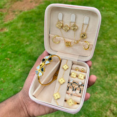 Golden Floral  Luxury Jewellery Gift Set