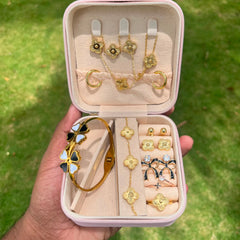 Golden Floral  Luxury Jewellery Gift Set
