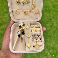 Golden Floral  Luxury Jewellery Gift Set