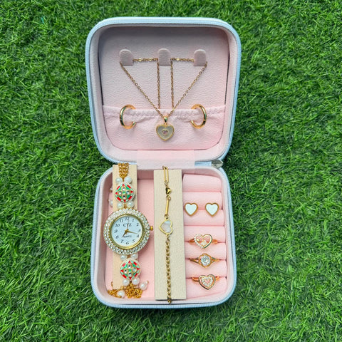 Pearl Heart Love Gift Set