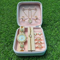 Pearl Heart Love Gift Set