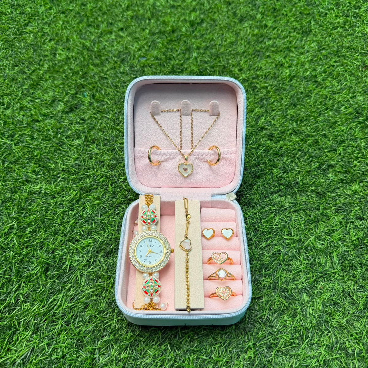 Pearl Heart Love Gift Set