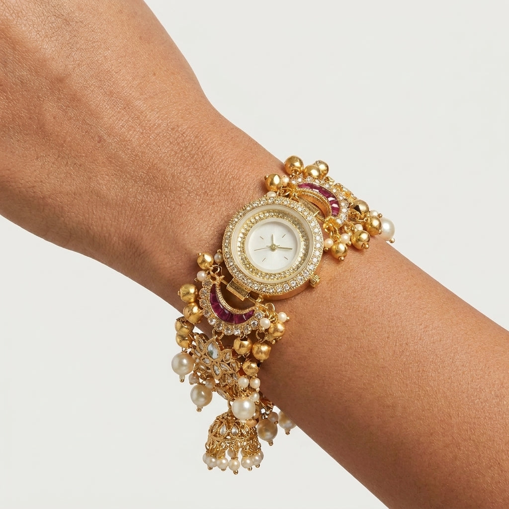Golden Charm Watch